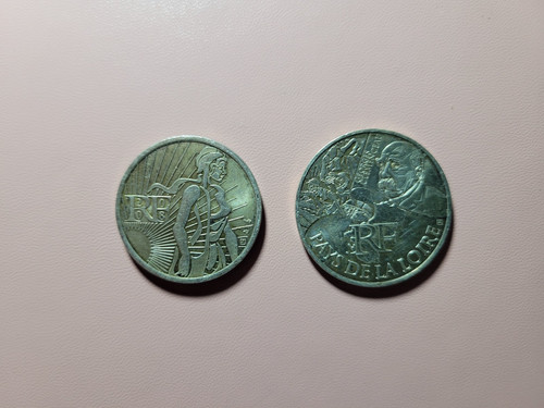 Lot pièces françaises - 2,