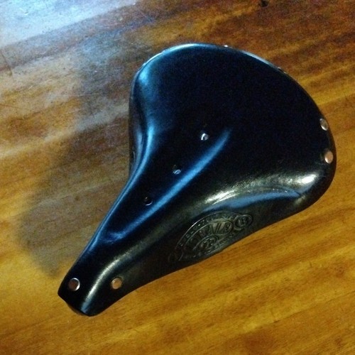 Rare ideale french - ideale, leather