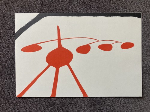 Calder carton invitation - calder,