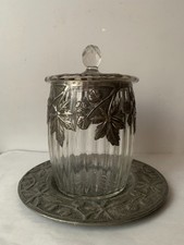 ancien pot en verre à