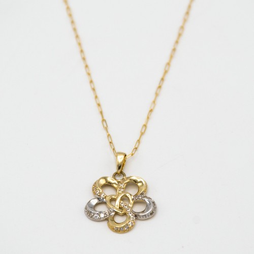 Collier jaune 9 - collier, carats