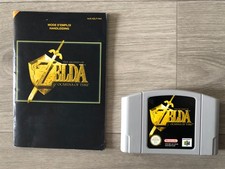 Jeu Nintendo 64 avec notice - Zelda Ocarina of Time