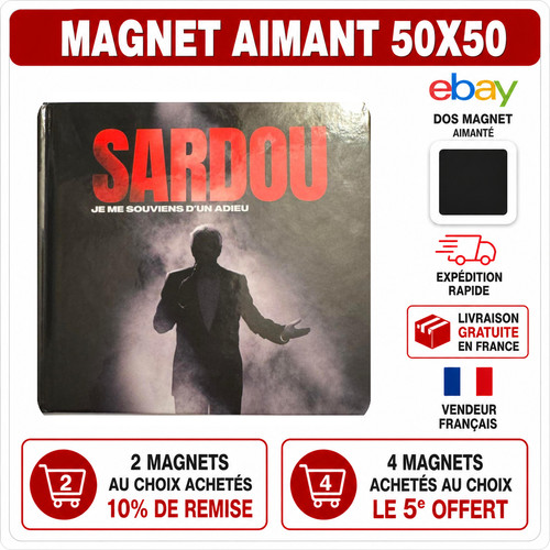 Magnet michel sardou - michel,