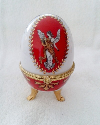Boite oeuf porcelaine - en,