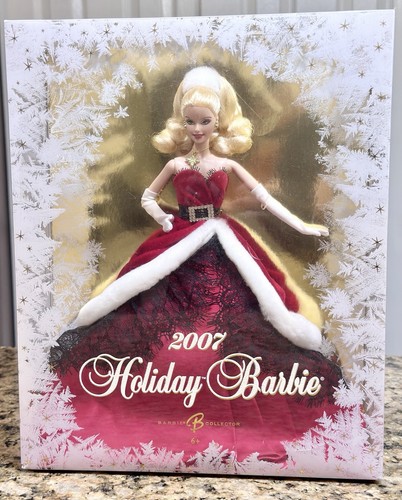 2007 holiday barbie collector - holiday,