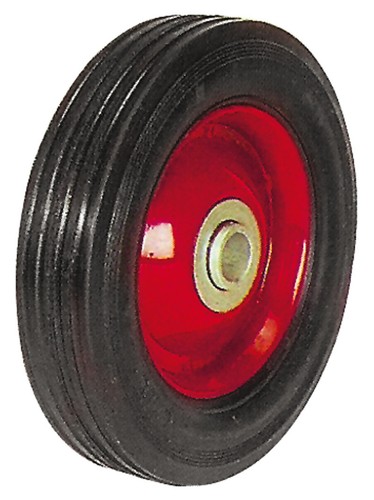 Roue caoutchouc pleine chariot - caoutchouc,