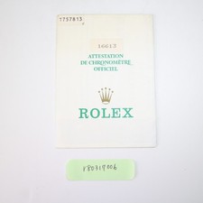 ROLEX 16613 Submariner Paper