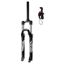 FOURCHE VTT 29 " ZOOM VAXA 28 NOIR REGLABLE-BLOCABLE AU GUIDON DEB. 100MM PIVOT