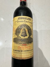 BOUTEILLE de VIN CHATEAU ANGELUS 1er GRAND CRU CLASSE SAINT EMILION 1999
