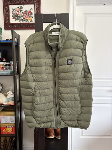 Stone island puffer vest - stone,