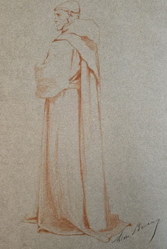Xixe portrait moine - xixe,