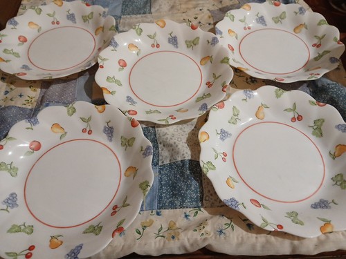 Assiettes soupe arcopal - a,