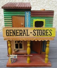 BATIMENT WESTERN EN BOIS POUR PERSONNAGES STARLUX