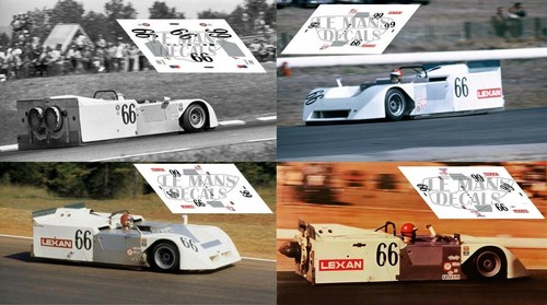 Decals chaparral can am - decals,