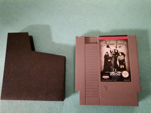 Jeu nintendo nes addams - nintendo,