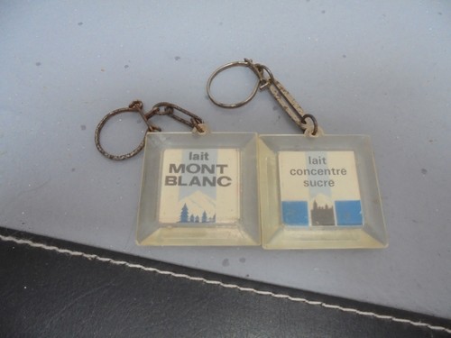 Porte clé lait mont blanc - lait,