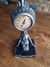 ancien pendule horloge  femme Orient Orientale Style Louis XVI 