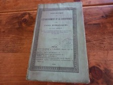 1840.Essai sur établissement et contentieux usines hydrauliques.Viollet (envoi)