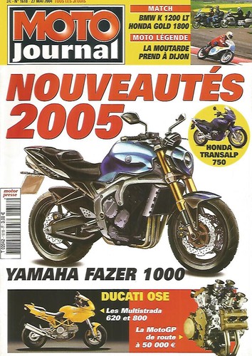 Moto journal 1618 transalp - journal,