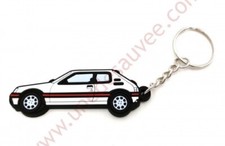 PORTE-CLÉ PEUGEOT 205 GTI BLANC MEIJE