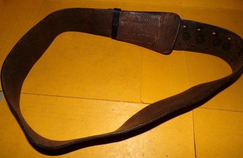 Ceinturon cuir officier - en, d'officier