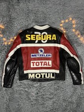 Blouson moto cuir vintage