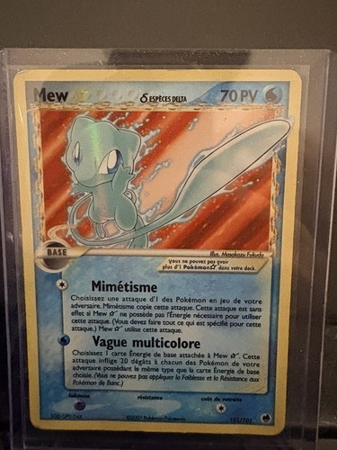 Carte pokemon mew gold star - pokemon,