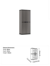 Armoire en plastique Kis Jolly