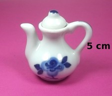 cafetière, verseuse, théière miniature en porcelaine,collector, koffiepot *S15-6
