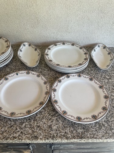Lot assiettes plates - assiettes,