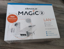 ★ DEVOLO MAGIC 2 kit CPL 2400 Mbits prise ethernet LAN triple plug play original