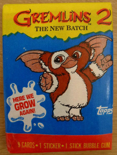 Booster topps gremlins - 2, the