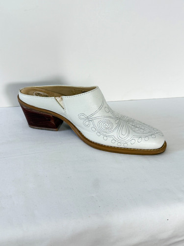 Scholls leather white - dr.,