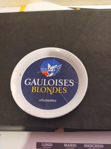 Cendrier publicitaire gauloise - cendrier,