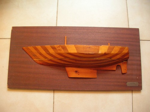 Cadre demie coque bateau