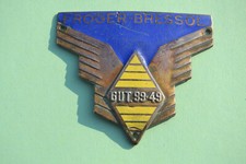 ancien insigne plaquette émaillée FROGER BRESSOL automobile RENAULT
