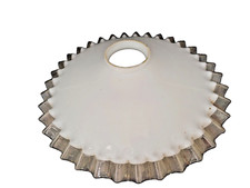 ASSIETTE OPALINE MONTE ET