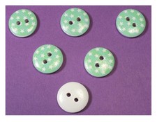 LOT 6 BOUTONS BOIS : rond