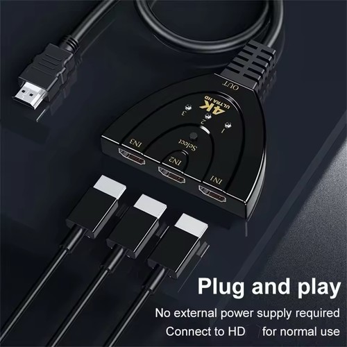 Port hdmi splitter cable - hdmi,