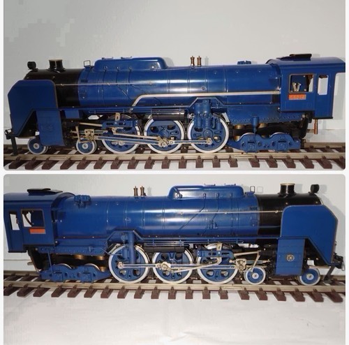 C62 live steam locomotive 1 - live,