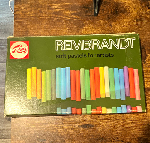 Vintage talens rembrandt soft - talens,