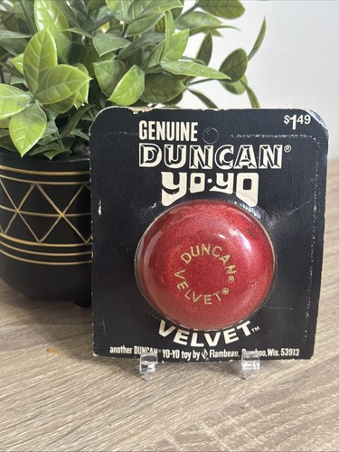 Vintage duncan red - red, velvet
