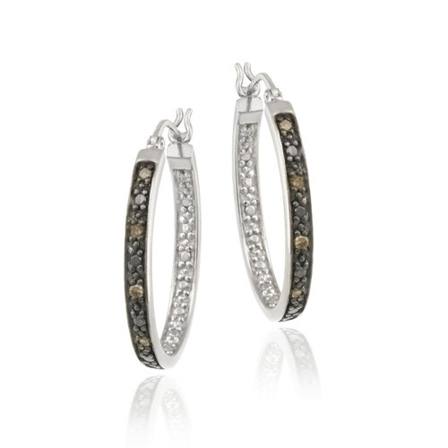 Boucles oreilles 25mm ovales - d'oreilles,