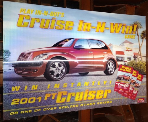 Out burger sign - sign, cruise