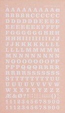 DDB4F - Lettres et chiffres