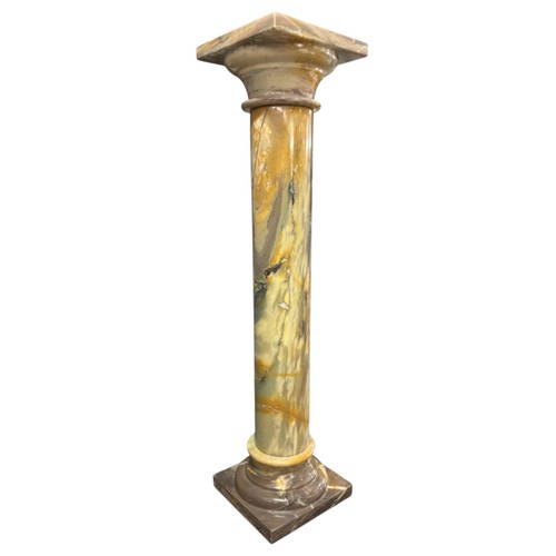 Colonne marbre jaune siena - marbre,