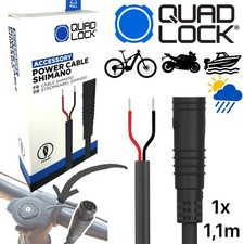 Quad Lock Power Câble pour sans Fil Chargeur Mini din Usb-C Ebike Motorrrad Boot