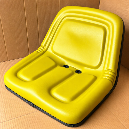 Siège vinyle jaune pour - en,