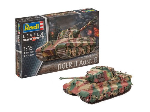Revell char tiger ausf - revell, ausf.b