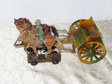 Jouet En Tôle Attelage De